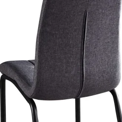 X-Fuß Tischgruppe mit Polsterstühlen - Fanita (fünfteilig)^Wohnen Clearance