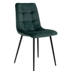 X-Fuß-Tisch & Samtstühle - Domniar (siebenteilig)^Wohnen Hot