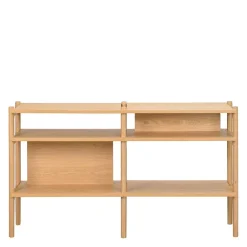 Wohnen 140x81x36 4 Fächer Regal in modernem Design - Ulapos