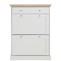 80x106x30 2 Klappen Schuhschrank im Country Style - Ridron^Wohnen Outlet