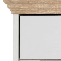 80x106x30 2 Klappen Schuhschrank im Country Style - Ridron^Wohnen Outlet