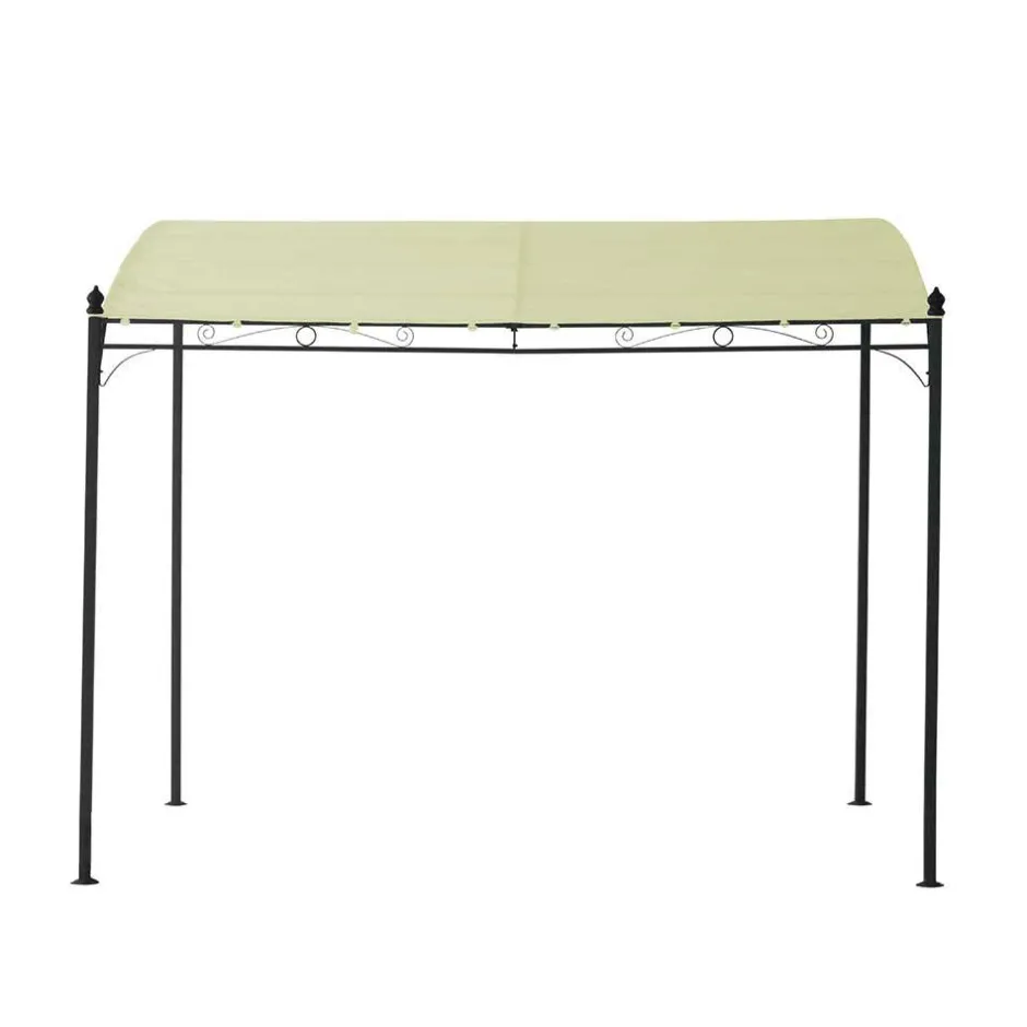 300x250x300 Anbaupavillon in Creme Textil - Natsonai^Wohnen New