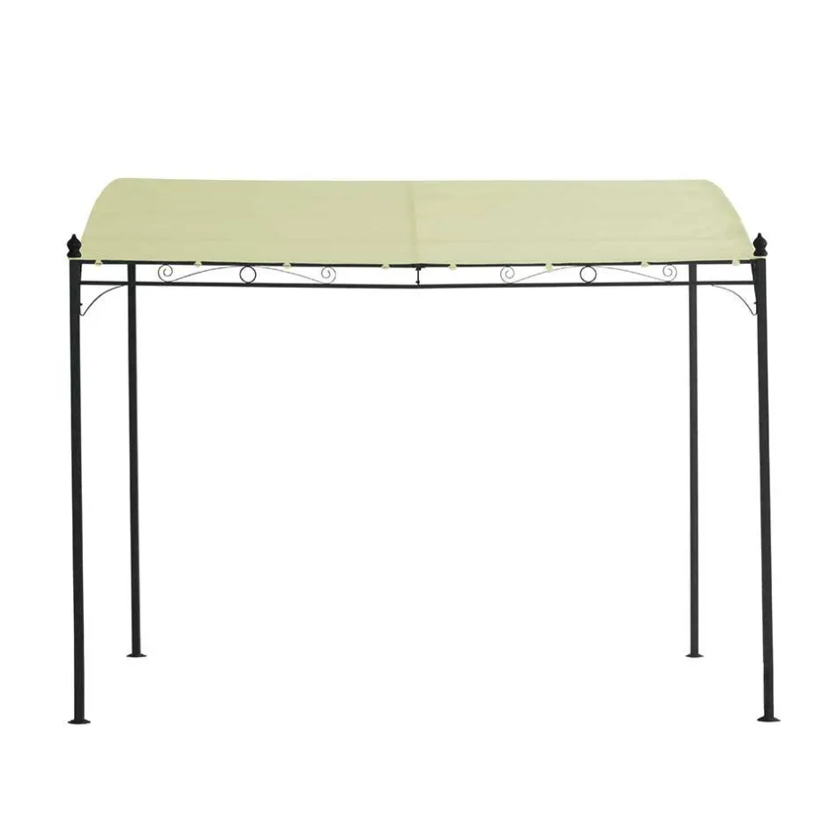 300x250x300 Anbaupavillon in Creme Textil - Natsonai^Wohnen New