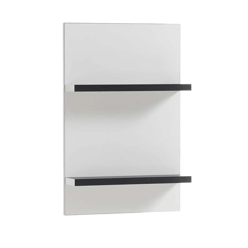 Wohnen 40x62x12 Bad Hängeregal mit 2 Böden - Ingmesan
