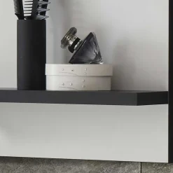 Wohnen 40x62x12 Bad Hängeregal mit 2 Böden - Ingmesan