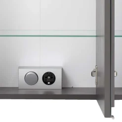 Wohnen 80x64x20 Bad Hängeschrank mit Spiegeltüren - Dastroz