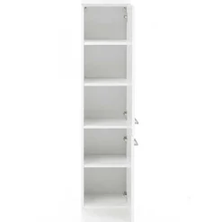 Wohnen 30x135x35 Bad Hochschrank für Stand- & Wandmontage - Anjunica