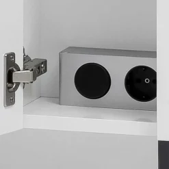 70x68x16 Bad Spiegelschrank aus Stahl in Weiß - Ismilav^Wohnen Sale