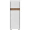 Wohnen 31x85x33 Bad Unterschrank mit Tür & Schublade - Etravia