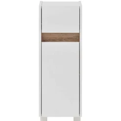 Wohnen 31x85x33 Bad Unterschrank mit Tür & Schublade - Etravia