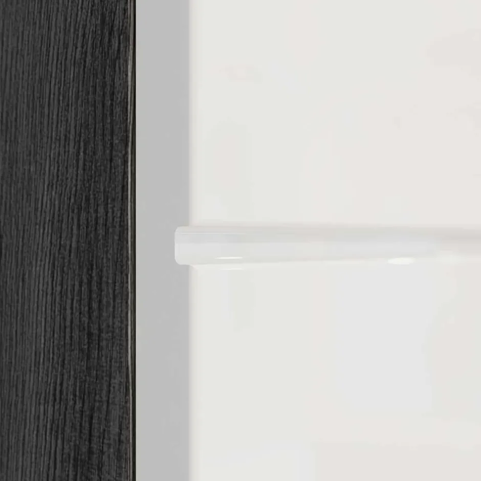 Wohnen 74x141x31 Badezimmer Highboard mit 4 Türen & Schublade - Nancys