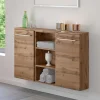 Wohnen 90x66x20 Badschrank in Dekor Wildeiche - Lemnas