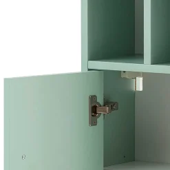 Wohnen 31x131x22 Badschrank in Mintgrün & Gold - Aparcian