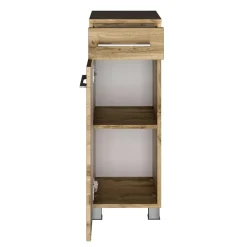 Wohnen 30x79x35 Bad-Unterschrank mit einer Schublade - Lemnas