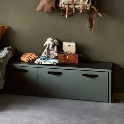 120x36x50 Bank mit drei Schubladen - Daraon^Wohnen Hot