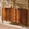 133x90x42 Barock Sideboard in Nussbaumfarben - Motiz^Wohnen Online