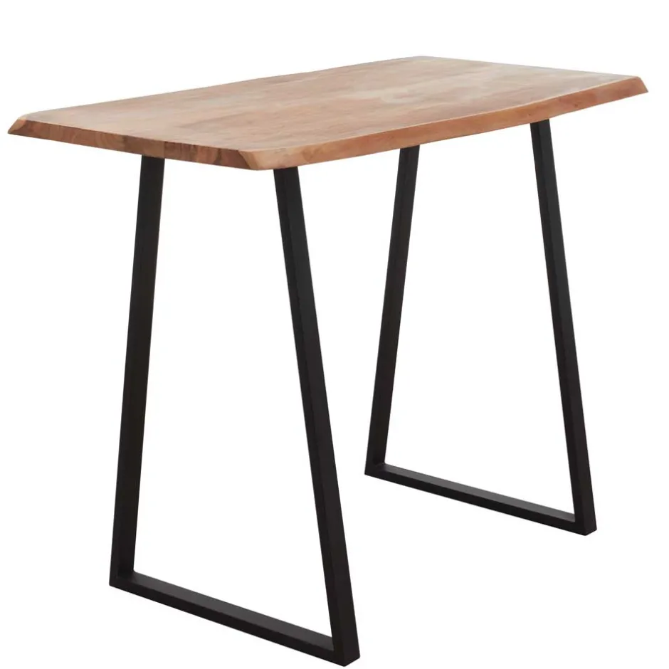 140x105x77 Bartisch aus Akazie Massivholz - Brisco^Wohnen Clearance