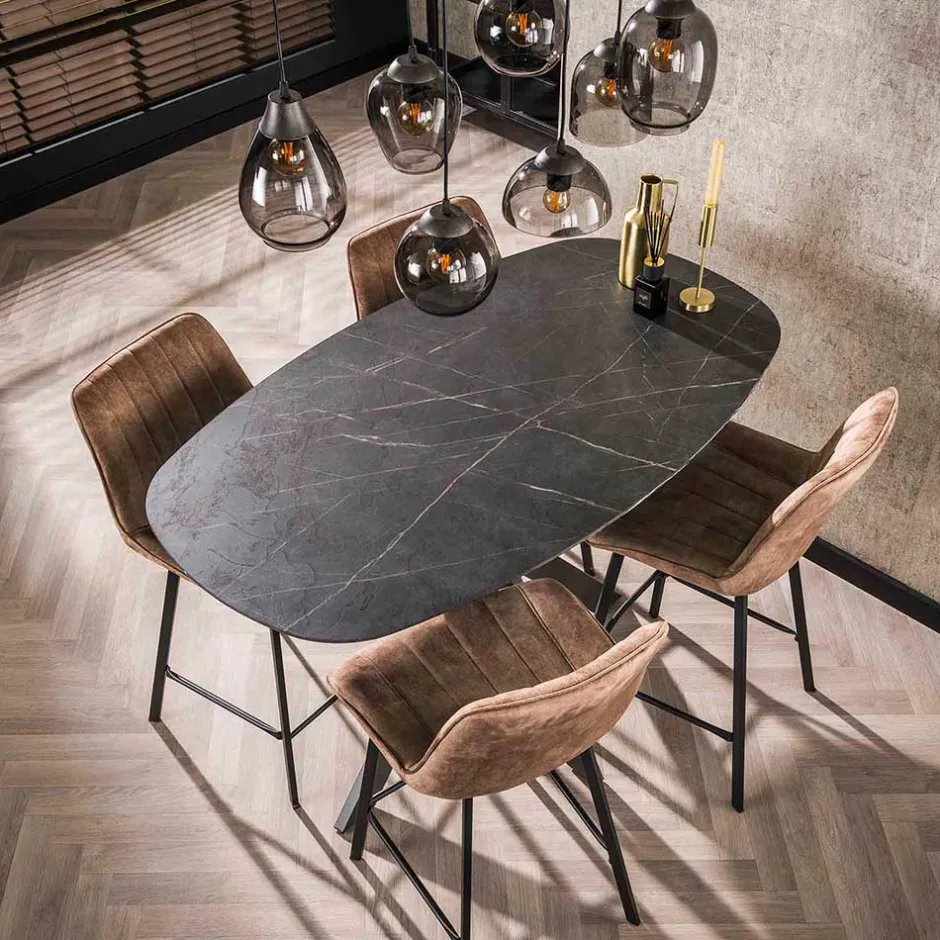 Wohnen 140x93x80 Bartisch in Bootsform - Yonella