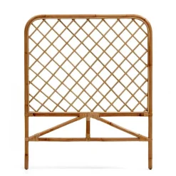 90x110x4 Bett Kopfteil aus Rattan - Daniel^Wohnen Best