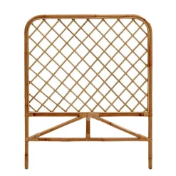 90x110x4 Bett Kopfteil aus Rattan - Daniel^Wohnen Best