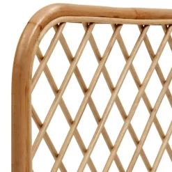 90x110x4 Bett Kopfteil aus Rattan - Daniel^Wohnen Best