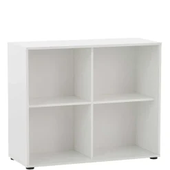 Wohnen 100x84x41 Büro Aktenregal in Weiß - Empire