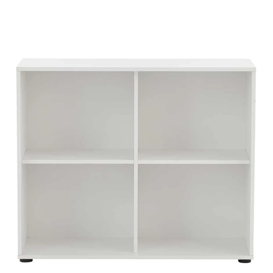 Wohnen 100x84x41 Büro Aktenregal in Weiß - Empire