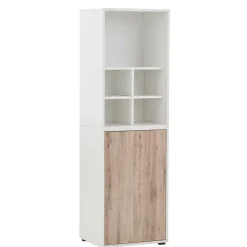 51x168x41 Büro Aktenregal Schrank zweifarbig - Laganzo^Wohnen Outlet