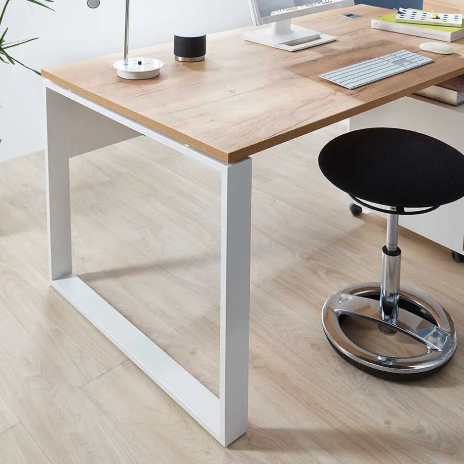 Wohnen 158x75x79 Büro Arbeitstisch zweifarbig - Situatica