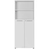 80x197x40 Büro Schrank mit 2 Fächern & 2 Türen - Ofledio^Wohnen Outlet