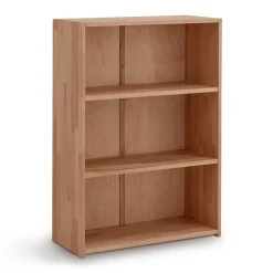 Wohnen 80x112x33 Büroregal aus Buche Massivholz - Bash