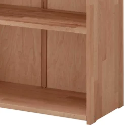 Wohnen 80x112x33 Büroregal aus Buche Massivholz - Bash