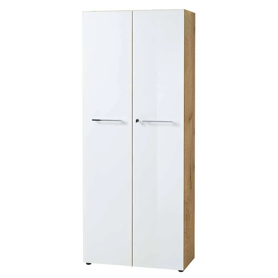 80x196x37 Büroschrank & Regal Kombi - Laszlo (zweiteilig)^Wohnen Discount