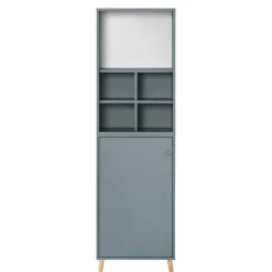 51x185x41 Büroschrank mit 5 Fächern & Tür - Baiamare^Wohnen New