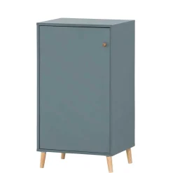 51x185x41 Büroschrank mit 5 Fächern & Tür - Baiamare^Wohnen New