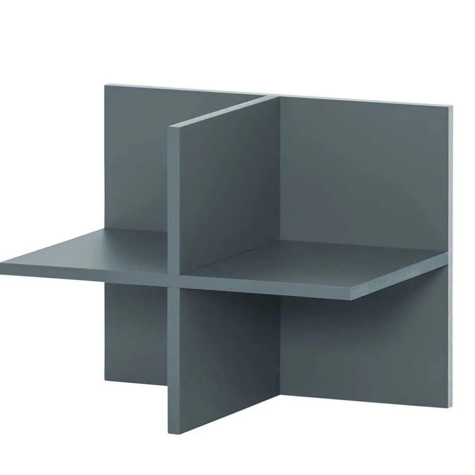 51x185x41 Büroschrank mit 5 Fächern & Tür - Baiamare^Wohnen New