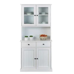 Wohnen 90x191x45 Buffetschrank im modernen Country Look - Vatina I