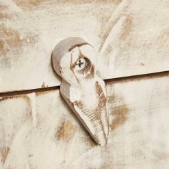 166x85x40 cm Akazie Sideboard in White Wash - Omie^Wohnen Hot