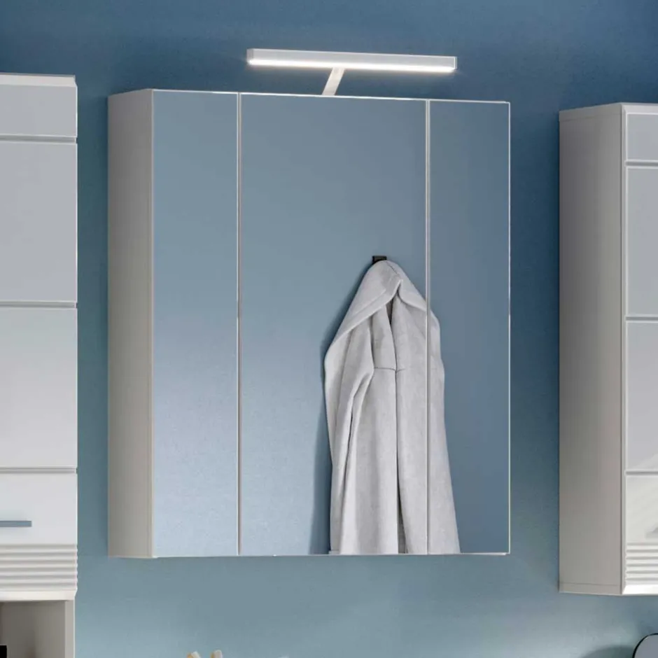 60x70x18 cm Bad Spiegelschrank 3-türig - Whale^Wohnen Online