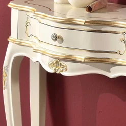 88x75x34 cm Barock Konsolentisch halbrund - Iviada^Wohnen Clearance