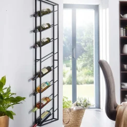 Wohnen 36x150x8 cm Flaschenregal für die Wandmontage - Cacassa