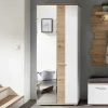 Wohnen 80x200x38 cm Garderobenschrank mit zwei Türen - Symbrosia