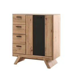 89x103x44 cm Kommode in Holzdekor Eiche - Larinca^Wohnen Sale