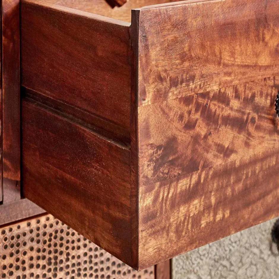 Wohnen 85x85x35 cm Kommode mit acht Schubladen - Welina