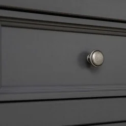 112x88x45 cm Landhaus Kommode in Grau & Eiche - Witenga^Wohnen Hot