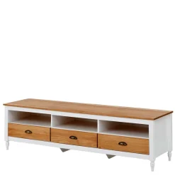 Wohnen 160x45x45 cm Landhaus TV Board mit Metallgriffen - Xasimir