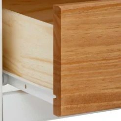 Wohnen 160x45x45 cm Landhaus TV Board mit Metallgriffen - Xasimir