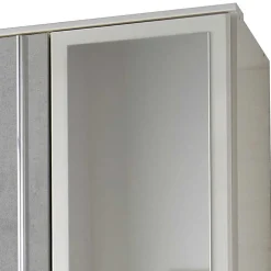 Wohnen 91x199x58 cm Schlafzimmerschrank in Weiß - Hotti