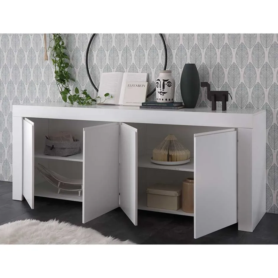 210x81x42 cm Sideboard mit Wangengestell - Mikes^Wohnen Sale