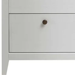 58x200x40 cm Skandi Vitrine in Weiß lackiert - Astinion^Wohnen New